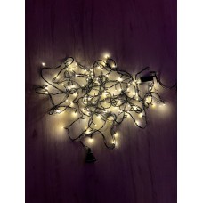 10 METRE 100 LEDLİ SİYAH KABLO GÜNIŞIĞI RENK ANİMASYONLU EKLENEBİLİR İP  LED IŞIK